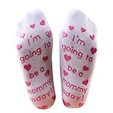 Labor Delivery Inspiration Hospital Non Skid Push Socks for Maternity Pregnancy (Pink 2)