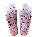 Labor Delivery Inspiration Hospital Non Skid Push Socks for Maternity Pregnancy (Pink 2)
