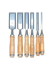 Ansen Herramientas an-223 Madera Cincel Set, juego de 6