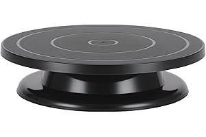 YLSURNY 11 lnch Turn Table Pottery Tools, Cake Spinner, Cake Turntable, Spinning Wheel (Used for Painting Craft Cake Turntable for Decorating)