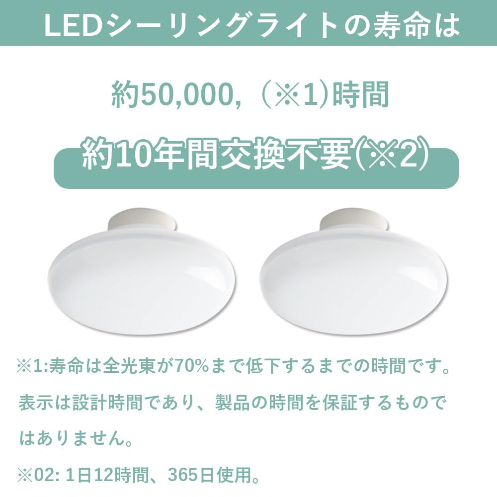 High Color Rendering LED Ceiling Light, Small, 10W Equivalent, 100W Equivalent, 2000 lm, Thin, Hanging Type, Ceiling Light, Lighting Fixture, LED Light Lighting, No Construction Required, Easy