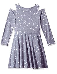 The Children's Place - Vestidos casuales para niña con hombros descubiertos
