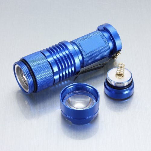 WAYLLSHINE(TM) 7W 300LM Mini CREE LED Flashlight Torch Adjustable Focus