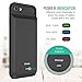 XDesign iPhone 8 7 6S 6 Battery Case, 3000mAH Apple iPhone 8/7/6S/6 Protective Charging case [Black] Portable Backup Battery Power Bank Protective Charger Case (Lightning Port Compatible)