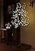 PatioBuddy Christmas Cherry Blossom Tree Lights with Flexible Branches,6 Feet 208 LED Lights,Warm White,Ideal for Christmas, Holiday, Home, Party, Wedding