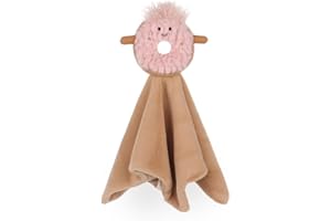 Apricot Lamb Delicious Donut Cuddly Soft Loveys for Baby Boy and Girl, 14 Inches for Newborn, Infant and Toddlers