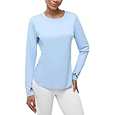 Women's UPF 50+ Sun Protection Long Sleeve Shirts Rash Guard Shirts Lightweight Quick Dry Hiking Fishing Swim Shirts Outdoor