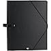 Pro Tec FSA1E Deluxe Choral Folder with Elastic String Dividers & Adjustable Hand Strap, Black