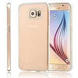 Galaxy S6 Case, Swees New Slim Silicone Gel TPU Case for Samsung Galaxy S6 2015 [BUMPER STYLE CASE] Scratch Resistant Crystal Clear Design - 0.5mm Transparent