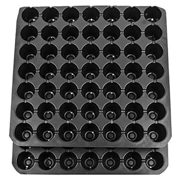 Gate Garden Reusable Seed Trays for Germination- Set of 12 (48 Cells Each)