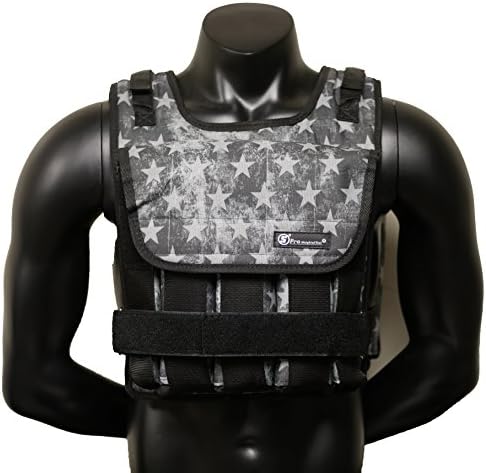 Weight vest (Short) - premium quality - best for cross fit training - running - jogging - Fully Adjustable - max weight 60lbs (S pro weight vest) (S-T Camo, 60lbs)