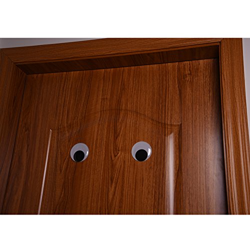 Sunmns 3 Inches Giant Wiggle Eyes with Self Adhesive, 4 Pack