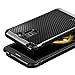 LG Stylo 2 Plus Case, LG Stylo 2 Case, LG Stylo 2V Case, BENTOBEN 2 in 1 Drop Protection Hard PC Soft TPU Bumper Laminated with Carbon Fiber Texture Chrome Shockproof Phone Protective Cover, Black