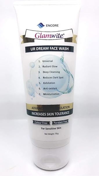 glamwhite face wash