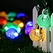 Solar String Lights,Vansky 20ft 30 LED Crystal Ball Solar Garden Lights Multi-color Christmas Light for Garden, Patio, Home,Party and Holiday Decorations
