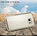 Galaxy S7 Case, TOTU Ultra Crystal Clear Cushion Slim Fit Scratch Resistant Protective Case Cover with Hybrid Transparent Back and Shock Absorption TPU Rubber Bumper for Samsung Galaxy S7 - Warranty