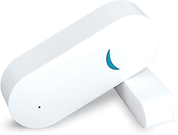 LOULE Tuya Smart WiFi Sensor de puerta diseo inalmbrico control remoto de aplicacin alarma en tiempo real compatible con Alexa y Google Home adecuado para seguridad en el hogar