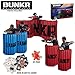 BUNKR Inflatable Battlezone Tournament Set (5 Pieces) Compatible with Nerf, Laser X, X-Shot and BoomCo
