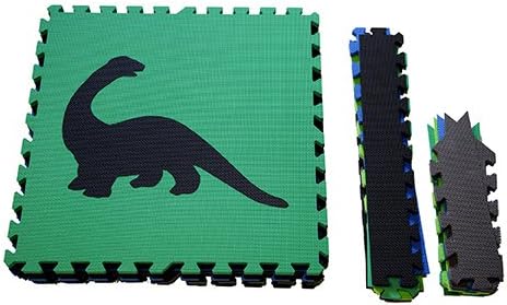 dinosaur foam mat