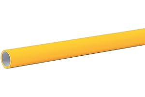Fadeless Bulletin Board Paper, Fade-Resistant Paper for Classroom Decor, 48” x 12’, Canary, 1 Roll