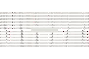 12pcs/Kit LED Strips for Toshiba for 55 TV for 55L421U 55L310U 55L621U for 0E-55LED4K -55LED4K
