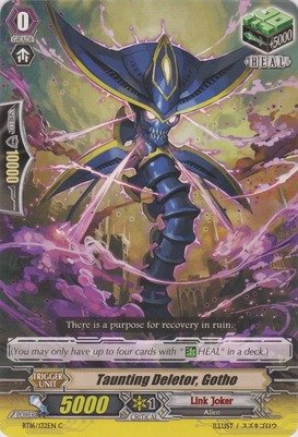 Cardfight!! Vanguard TCG - Taunting Deletor, Gotho (BT16/132EN) - Booster Set 16: Legion of Dragons & Blades ver.E