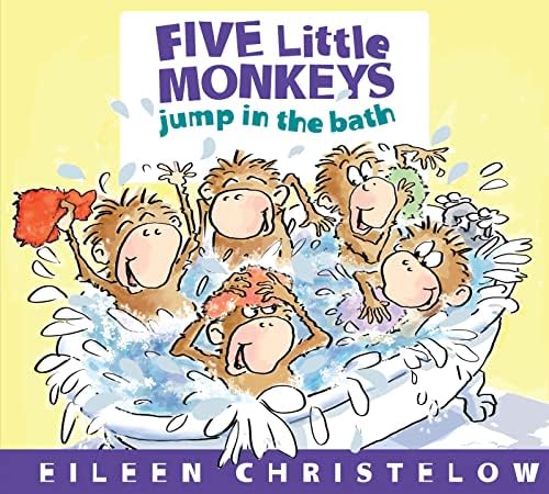 Five Little Monkeys Jumping on the Bed Book & CD: Christelow