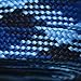 Derby Laces Blue Camouflage 72 Inch Waxed Skate Lace for Roller Derby, Hockey and Ice Skates, and Boots