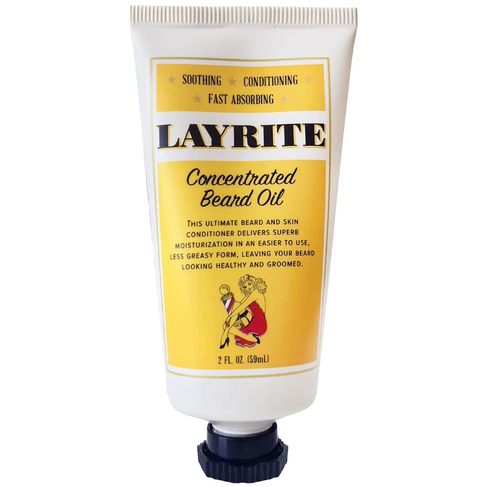 Layrite Concentrated Beard Oil 59ml | Soothing | Conditioning | Fast Absorbing