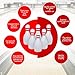 Kids Bowling Set for Kids - Includes One Big Ball and 6 Giant Inflatable Bowling Pins Jumbo Bowling Set Game - Great Party Inflatable Games for Kids