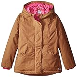 Carhartt Big Girls' Quick Duck Mountain View Jacket, Brown, Medium/10-12