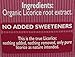 ZOT 100% Organic Licorice, Original, 0.4 Ounce (Pack of 6), Dark Brown, Black, (KKPPOA25607)