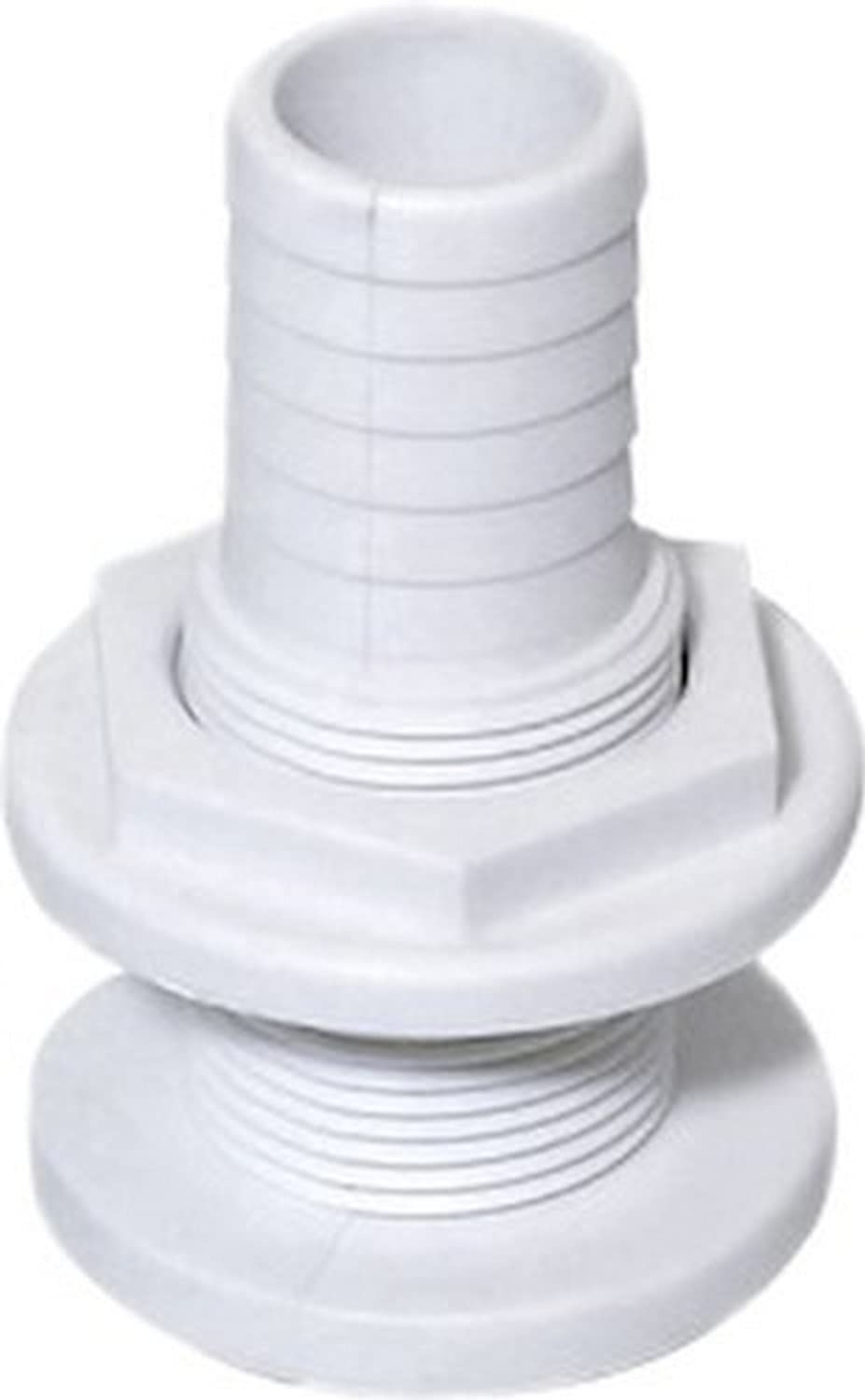 SeaSense 1-1/8IN THRU-HULL FITTING, white