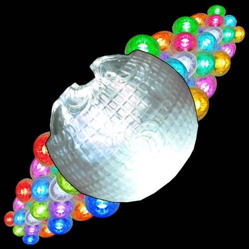 Ultrapoi - LED Poi for Raves and Concerts - Professional LED Poi (Rainbow)