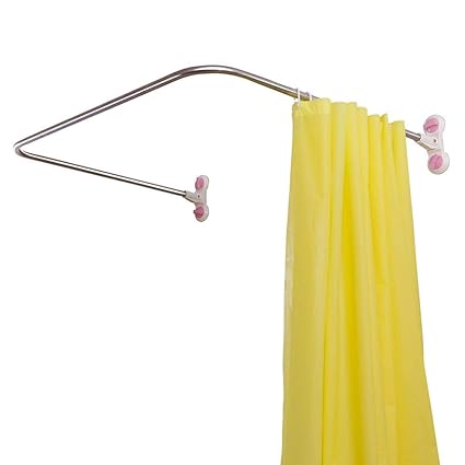 Home Furniture Diy Shower Rail Curved Shower Curtain Rail Pole