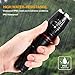 LED Tactical COB Flashlight, Ledeak CREE T6 1000 Lumens Ultra Bright Powerful Tail Magnet Flashlight, 6 Modes Waterproof Handheld Zoomable Work Light, Rechargeable Battery + USB Charger Included
