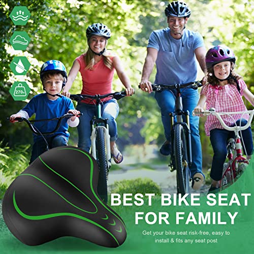 Roguoo Bike Seat, Most Comfortable Bicycle Seat Memory Foam Waterproof
