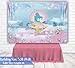 Funnytree 7X5ft Under The Sea Little Mermaid Backdrop Girl Princess Birthday Party Photography Background Ocean Glare Glitter Pearl Shell Baby Shower Photo Booth Studio Decorations Cake Table Banner