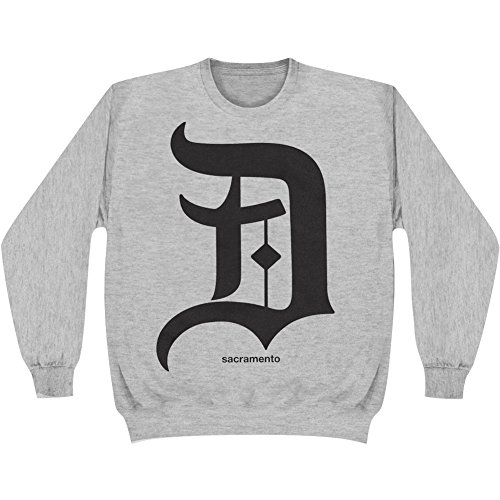 Deftones Men's D Sweatshirt X-Large Heather