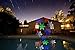 Pepnice Moving Rotating Snowflake Spotlight Indoor/outdoor LED Landscape Projector Light, Snowflake Moves Automatically, Wall Decoration Light, Party Light