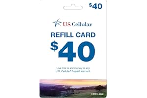 U.S. Cellular - $40 Refill Card (Mail Delivery)