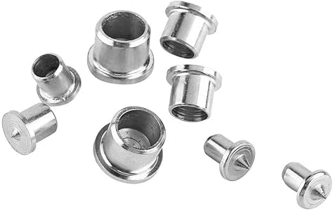 Aeloa Clavija de Madera, 8 Piezas Centros de Clavijas de Madera