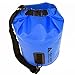 Leader Accessories New 10L Blue Waterproof PVC Dry Bag for Boating Kayaking Fishing Rafting Swimming and Camping