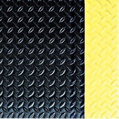 #505 Ind Deck Plate Ult7/8" Blk/Ylw Bord 2'X3'