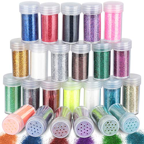 Artskills Glitter Shakers, 0.19 Ounces Each, 8 Pieces, 1 Craft Glue, 0.95 Fluid Ounces (Pa-1208) (599039228382)