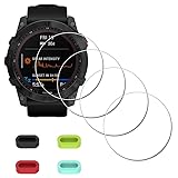 iDaPro [4Pack] Screen Protector for Garmin fenix 7X