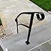 InstantRail 4-Step Adjustable Handrail (Black)