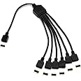 Odestar EK Water Blocks (Language_tag:en_IT, Value EK-D-RGB - 6 Way Splitter Cable for Power LED Strips)