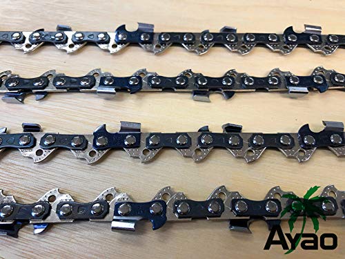 AYAO 12 inch Chainsaw Chains 3/8LP 043 45DL