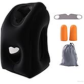 AGEFEREO Neck Pillow Airplane Pillow for Long Flight,airplanesleep Support,Airplane Sleeping Support, Inflatable Pillow for Flights, Travel Essentials Neck Pillows for Airplanes